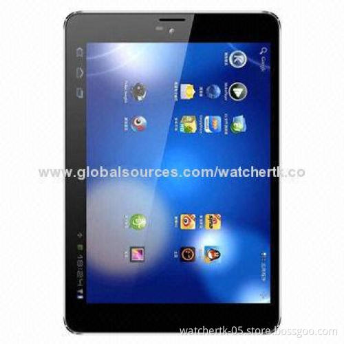 7.85-inch Quad-core 3G Tablet PC with IPS Screen/GPS/Bluetooth/FM